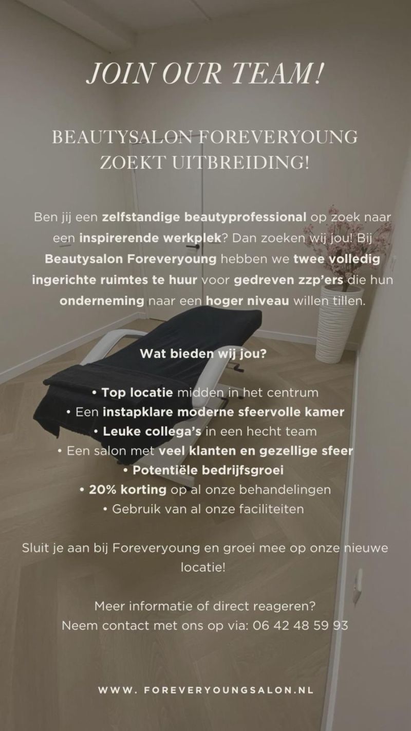 Eeuwig Jong Stralen bij Forever Young Schoonheidssalon